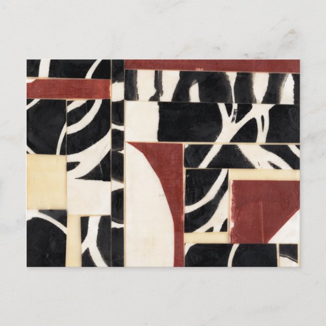 Postal Piezas y piezas I (Anverso)