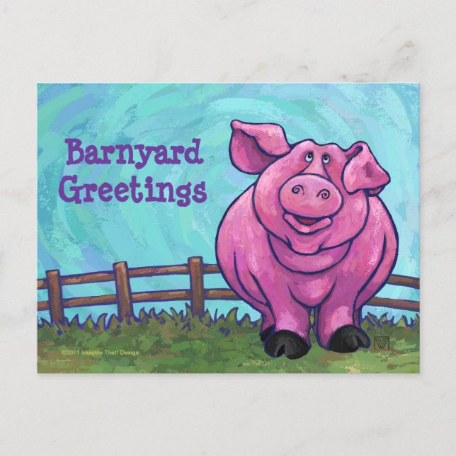 Postal Pig Stationery (Anverso)