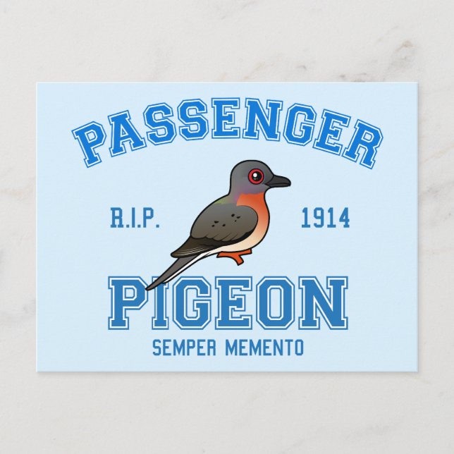 Postal Pigeon del equipo de pasajeros (Anverso)
