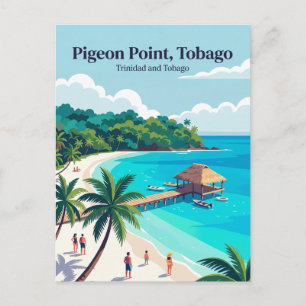 Postal Pigeon Point Heritage Park Trinidad y Tobago