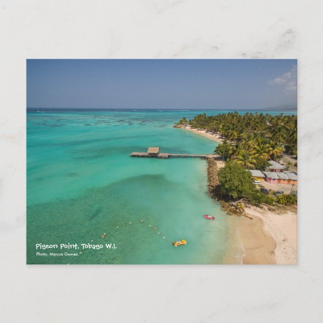 Postal Pigeon Point Tobago (Anverso)
