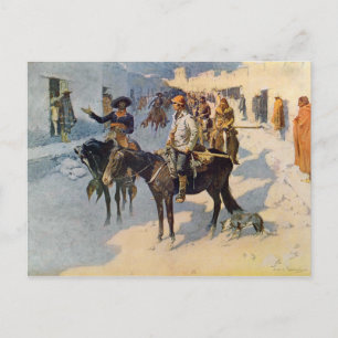 Postal Pike de Zebulon entrando en Santa Fe