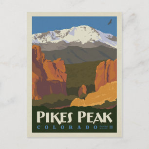 Postal Pikes Peak, Colorado