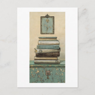 Postal pila de libros