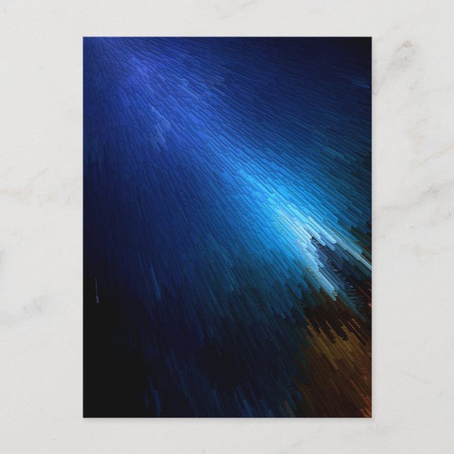 Postal Pila de Streak azul (Anverso)