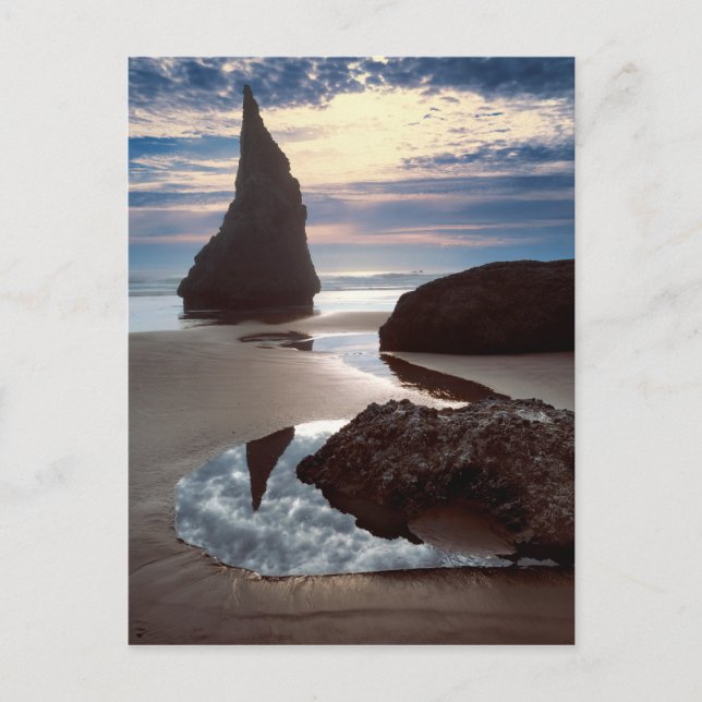 Postal Pila marina en forma de espina | Face Rock Wayside (Anverso)