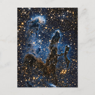 Postal Pilares De Creación Nebulosa Del Águila Infrarrojo