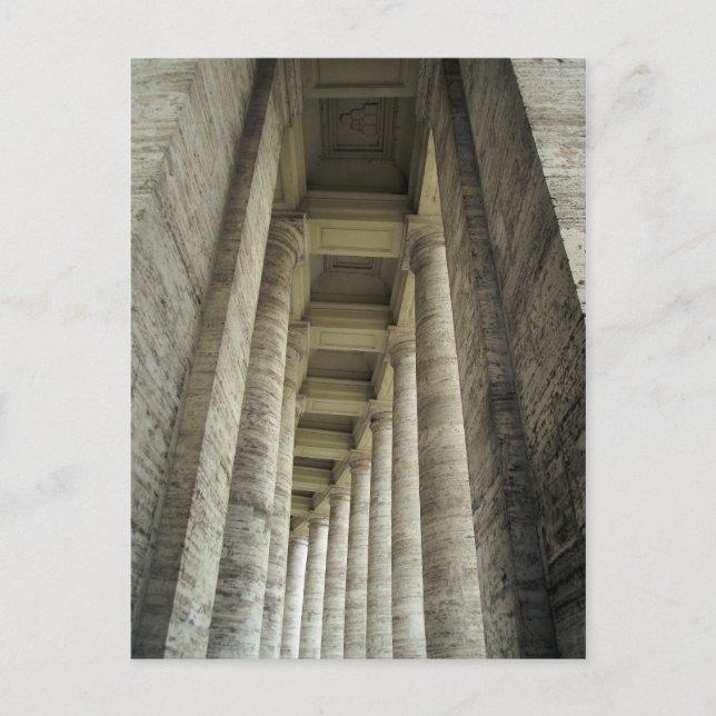 Postal Pilares del Vaticano (Anverso)