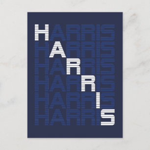 Postal pilas de texto de harris