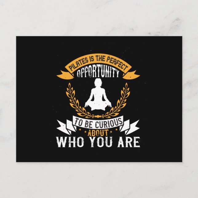 Postal Pilates es una oportunidad perfecta para comprobar (Anverso)