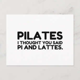 POSTAL PILATES PI Y LATTES
