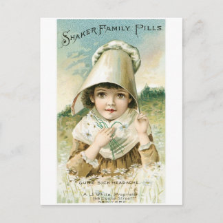 Postal Píldoras de la familia Shaker