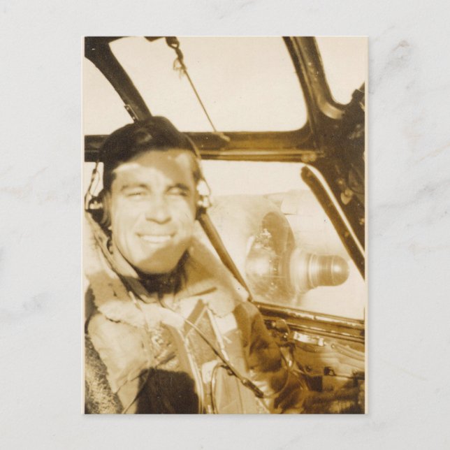 Postal Piloto B-24 (Anverso)