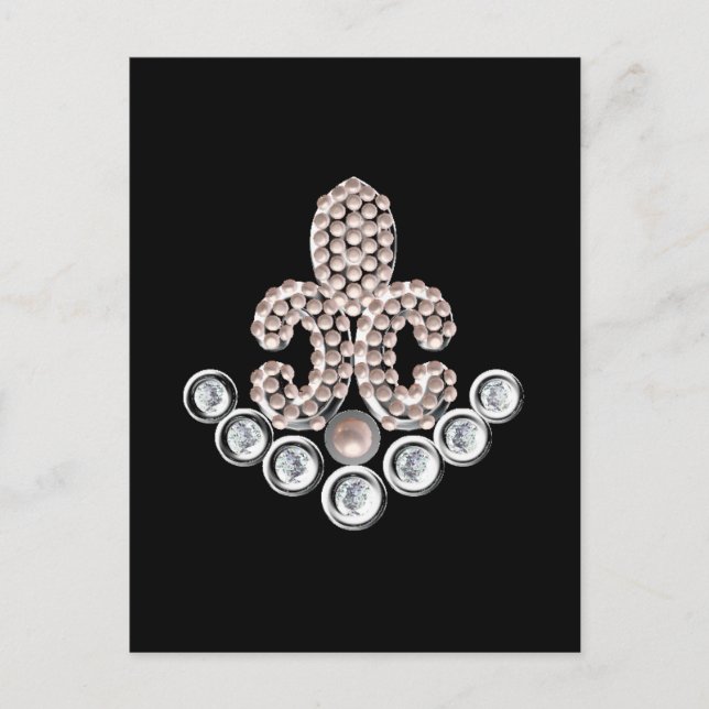 Postal Piloto de Fleur De Lis (Anverso)