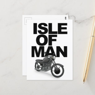 Postal piloto de motocicletas de la Isla de Man