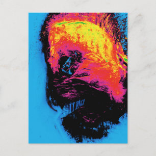 Postal pimienta y plástico silenciados