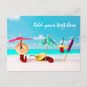 Postal Pimientos Al Mar