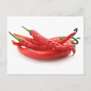 Postal pimientos de chile