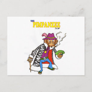 Postal Pimpanzee grande