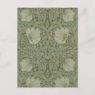 Postal Pimpernel de William Morris Vintage Floral Textil