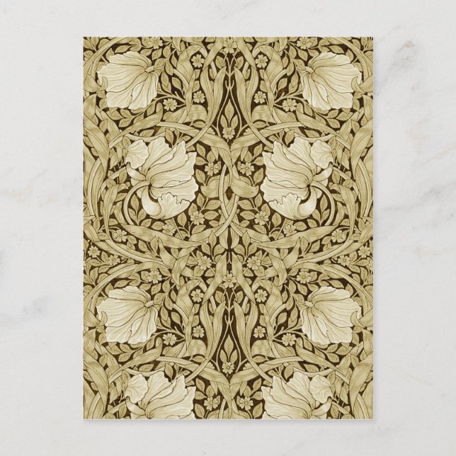 Postal Pimpernel Gold, William Morris (Anverso)