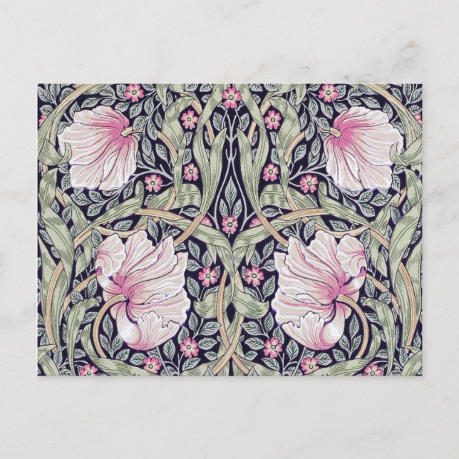 Postal Pimpernel, William Morris (Anverso)