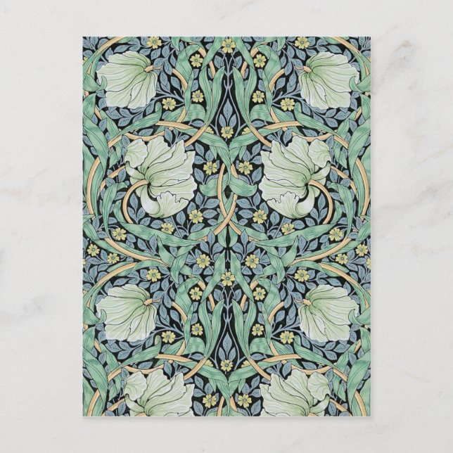 Postal Pimpernel, William Morris (Anverso)