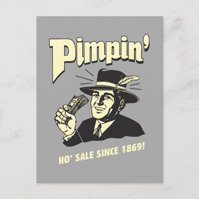 Postal Pimpin': Ho Sale (Anverso)