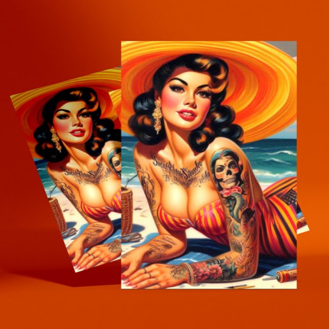 Postal Pin de verano tatuado (Subido por el creador)