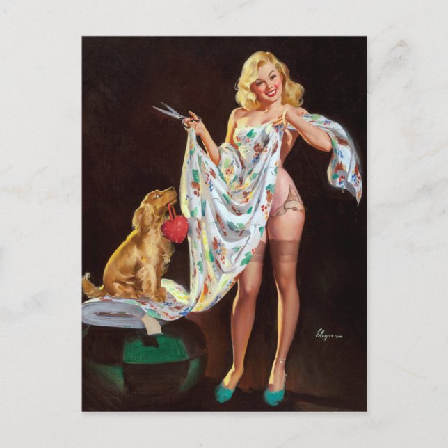 Postal Pin Up (Anverso)