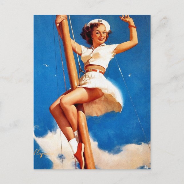 Postal Pin-Up (Anverso)