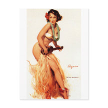Pin Up De Hawaii