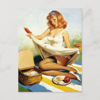 Postal Pin-Up picnic