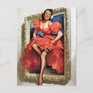 Postal Pin-up vertical
