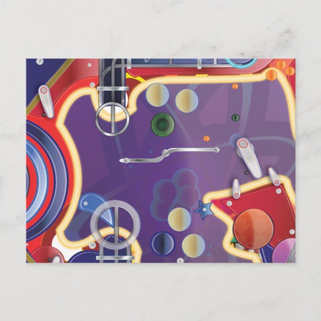 Postal Pinball (Anverso)