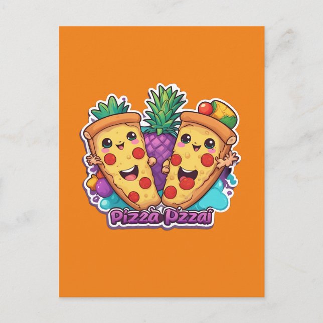 Postal Pineapple Pizza (Anverso)