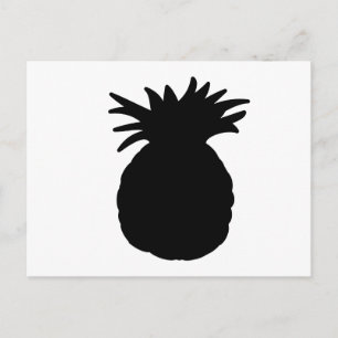 Postal Pineapple Silhouette