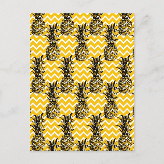 Postal Pineapple Zigzags (Anverso)