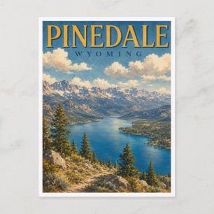 Postal Pinedale Wyoming Fremont Lake GeoSaga