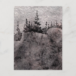 Postal "Pines en el pico" de las rutas rurales