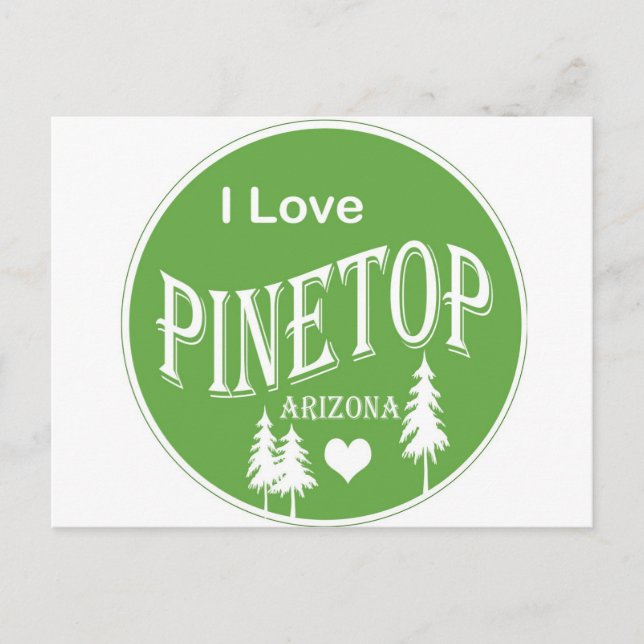 Postal Pinetop Arizona (Anverso)