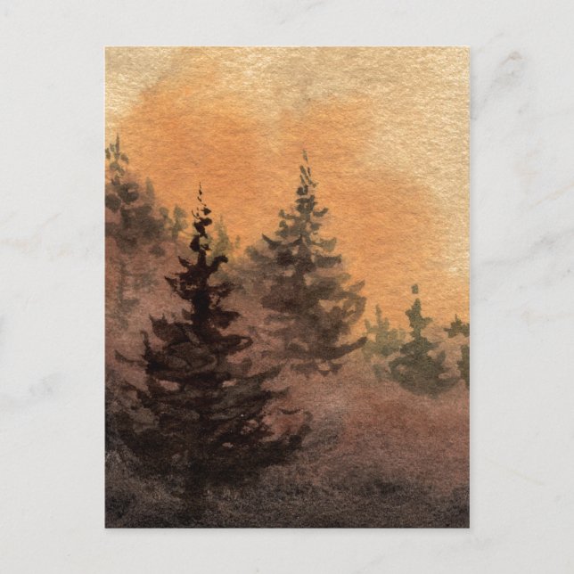 Postal "Piney Slope" (Anverso)