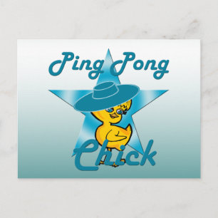 Postal Ping Pong Chick #7