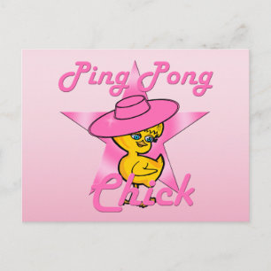Postal Ping Pong Chick #8