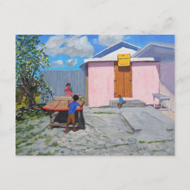 Postal Ping Pong De African Queen Hideaway (Anverso)