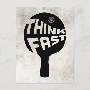 Postal Ping Pong Think Fast