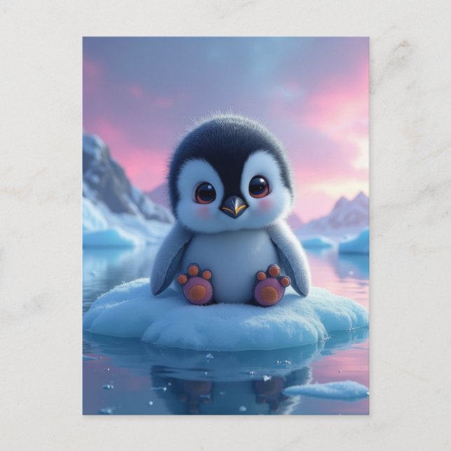 Postal Pingüino (Anverso)