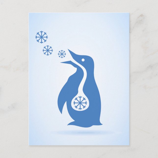 Postal Pingüino (Anverso)