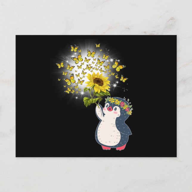 Postal Pingüino (Anverso)