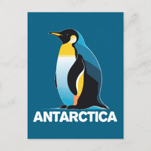 Postal Pingüino Antártico